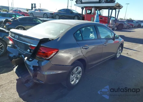 2015 Honda Civic Lx from USA, damaged, VIN 19XFB2F5XFE294977
